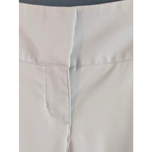 Adidas Climalite Women's Golf Pants Gray Slim Athletic Tech Pants EUC Size 8 - Picture 2 of 4